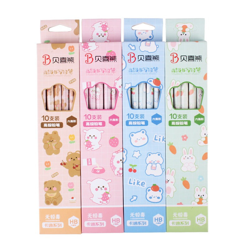 HB Pencils Set - 8 Pieces