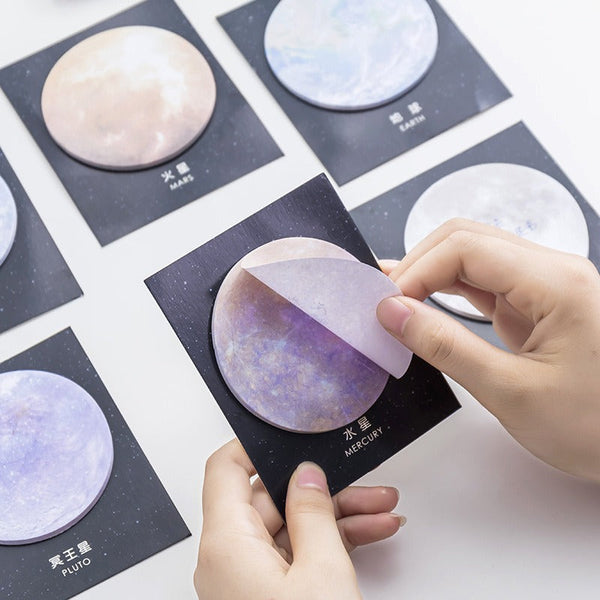 Solar System Planets Post-it Sticky Notes