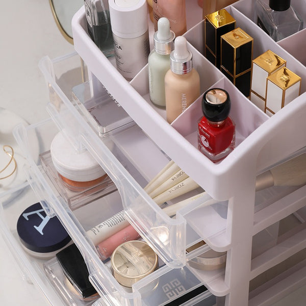 Desktop Makeup and Stationery Storage Box