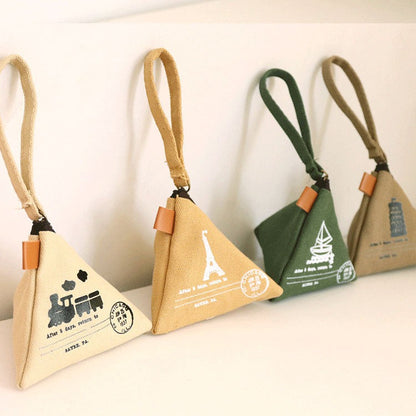 Retro Dumpling Shape Coin Purse and Pouch