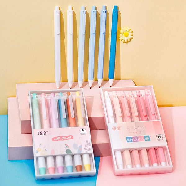 Morandi Signature Gel Pen Set - Set of 6