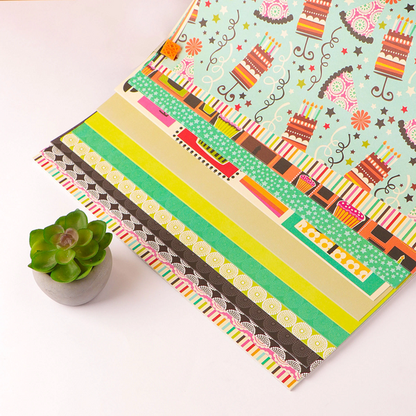 Designed Decorative Paper Pack - Mosaic