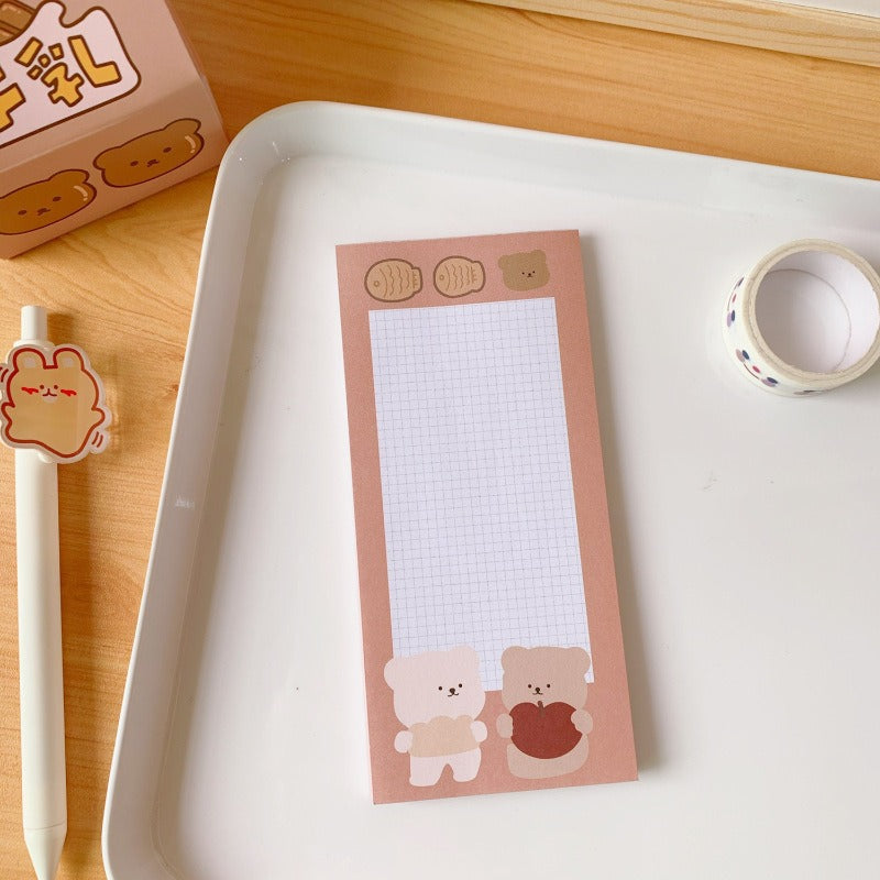 Brown Bear Series Memo Notepad
