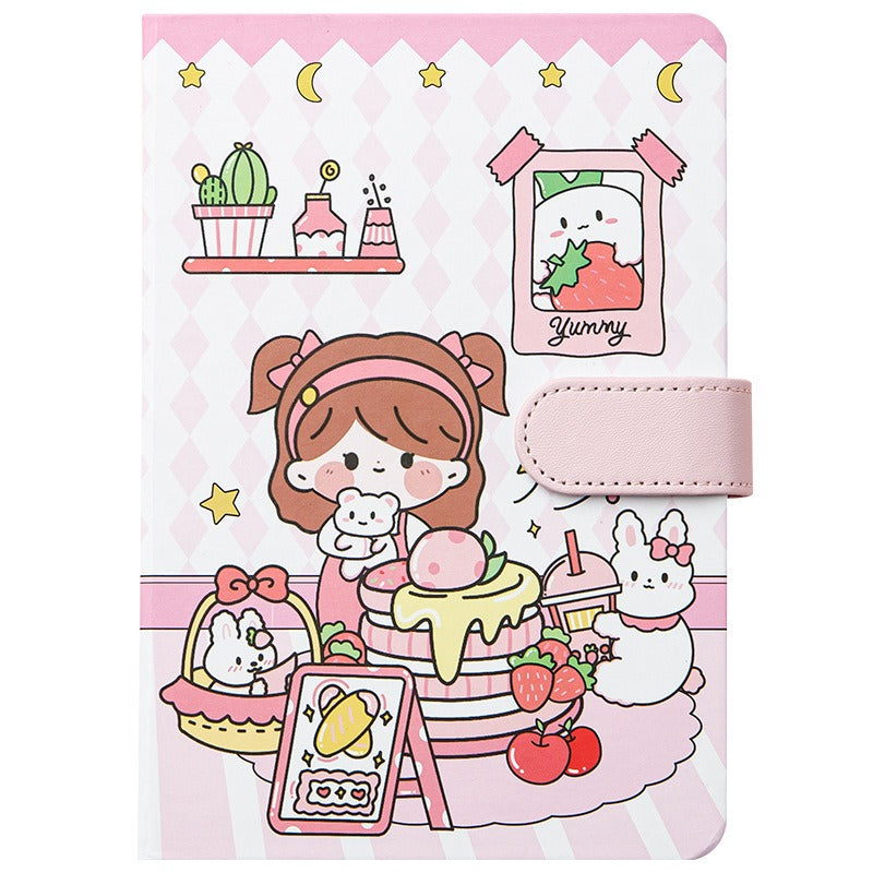 Sweet Little Girl Travel Scrapbook and Journal