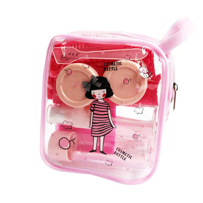 6 Pieces Makeup Travel Spray Bottle with Pouch