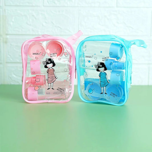 6 Pieces Makeup Travel Spray Bottle with Pouch
