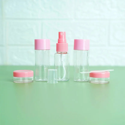 6 Pieces Makeup Travel Spray Bottle with Pouch