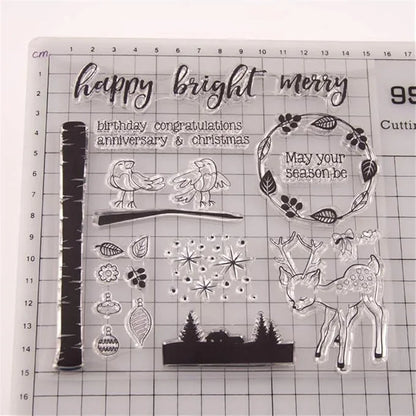 Transparent Silicon Stylish Stamp Sheets
