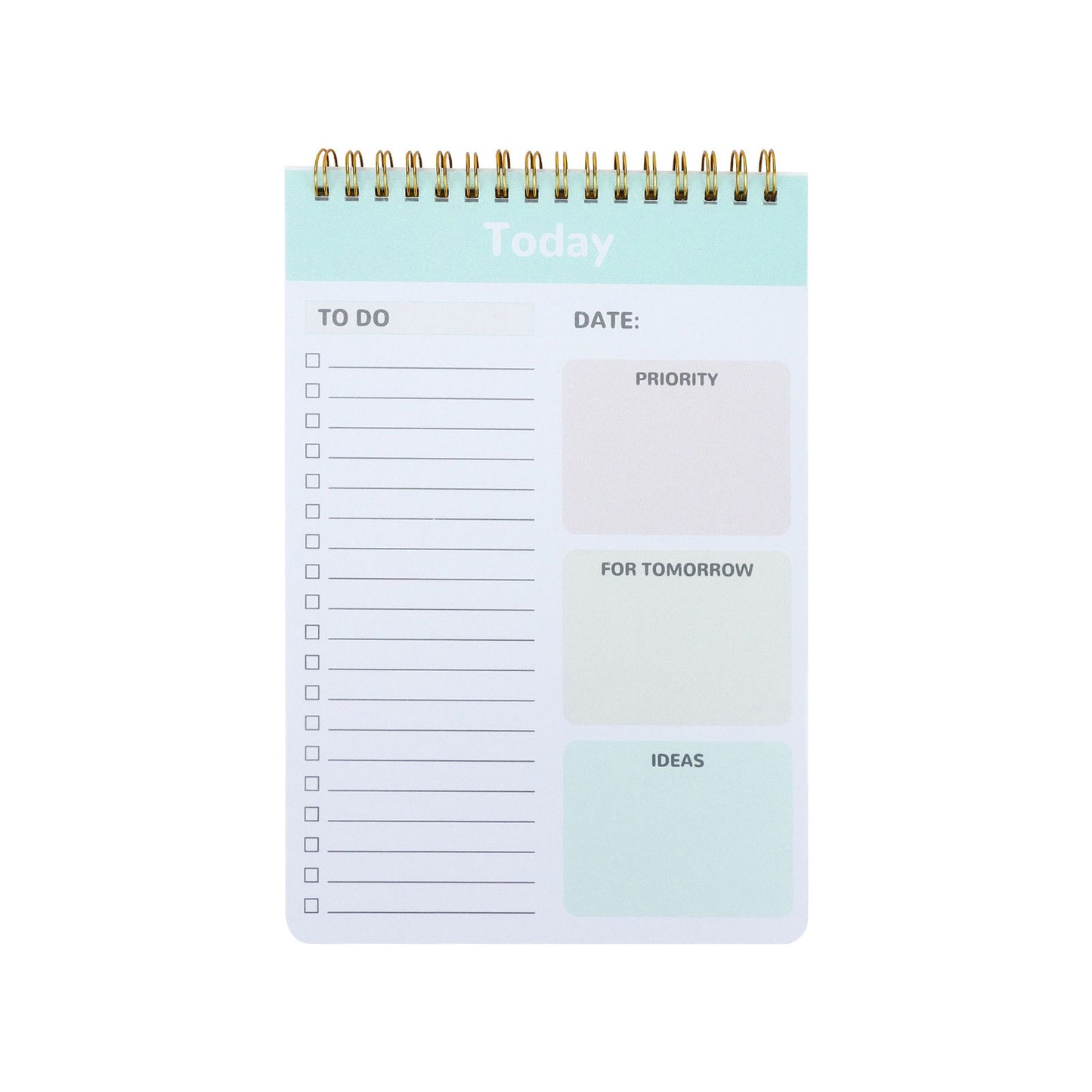 PP Cover Flip-Up Day Planner Note Pad