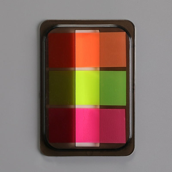 Colorful Transparent Sticky Notes and Tabs Set