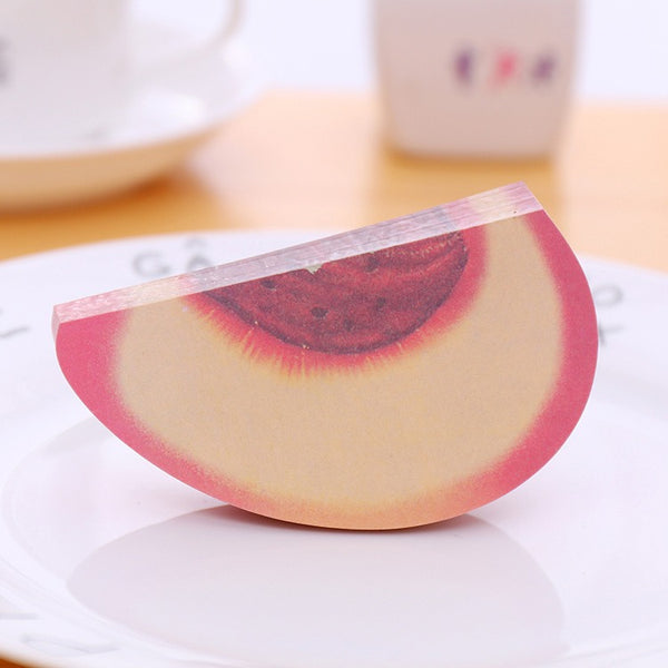 Fruit Shape Three-Dimensional Sticky Notes