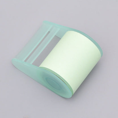 Sticky Note Roll With Plastic Holder