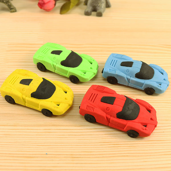 Creative Cartoon Racing Car- Eraser
