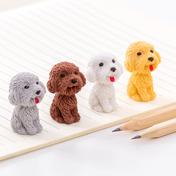 Cute Puppy Shape 3D Eraser