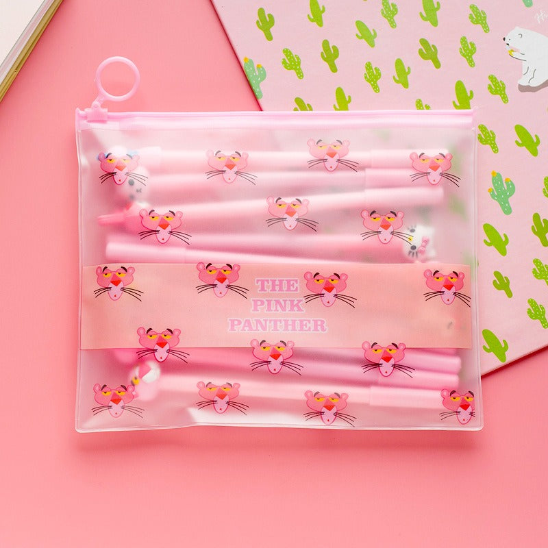 Gel Pen Set - The Pink Panther