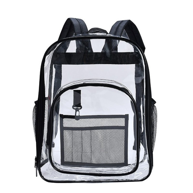 Trendy Transparent Backpack Bag - Stylish & Modern