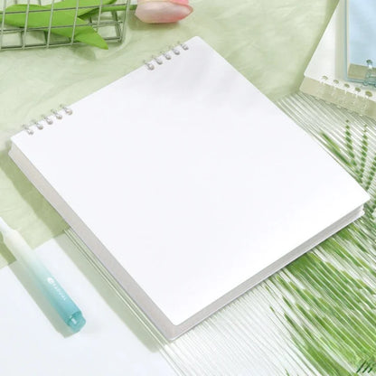 Square Loose Leaf Spiral Notebook