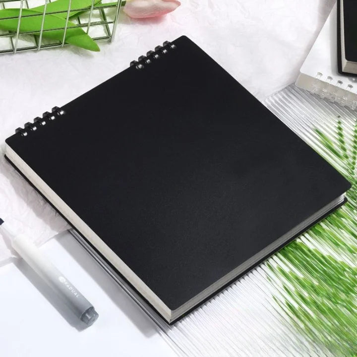Square Loose Leaf Spiral Notebook