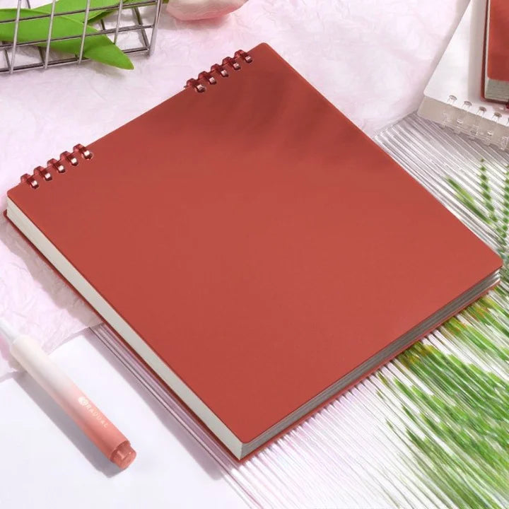 Square Loose Leaf Spiral Notebook