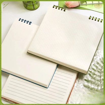 Square Loose Leaf Spiral Notebook