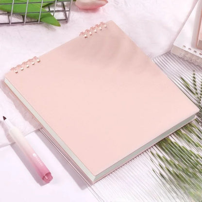 Square Loose Leaf Spiral Notebook