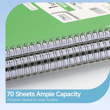 Mead A4 Wideruled Spiral Notebook