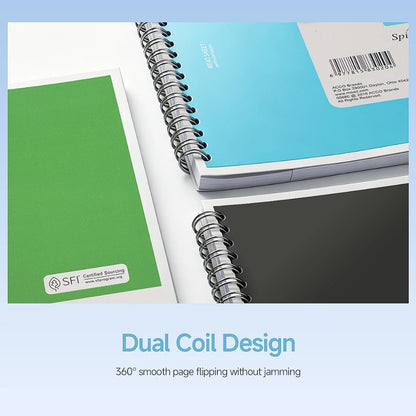 Mead A4 Wideruled Spiral Notebook