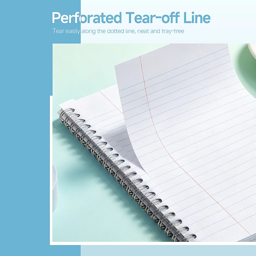 Mead A4 Wideruled Spiral Notebook