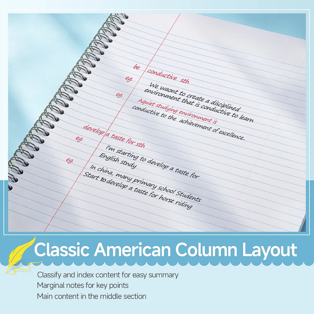 Mead A4 Wideruled Spiral Notebook