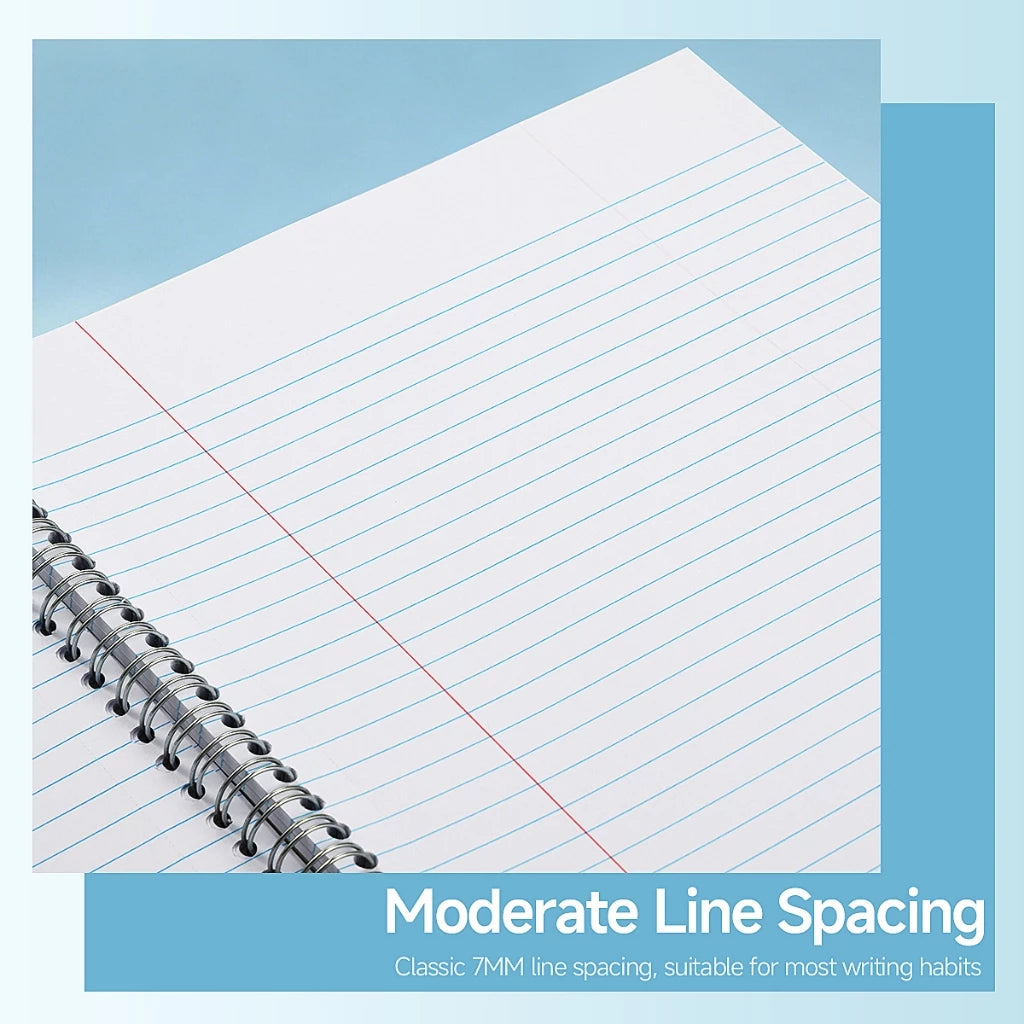 Mead A4 Wideruled Spiral Notebook