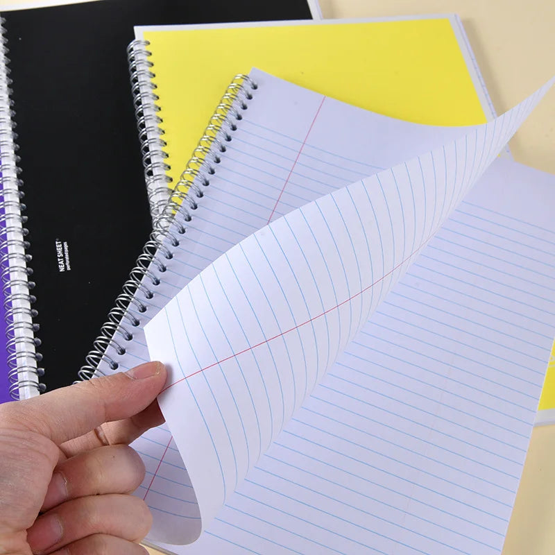 Mead A4 Wideruled Spiral Notebook