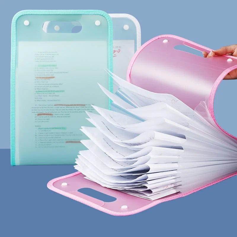 A4 Portable File Folder