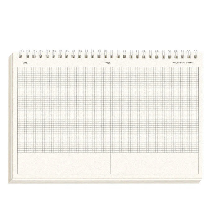 B5 Landscape Flip-up Coil Notebook