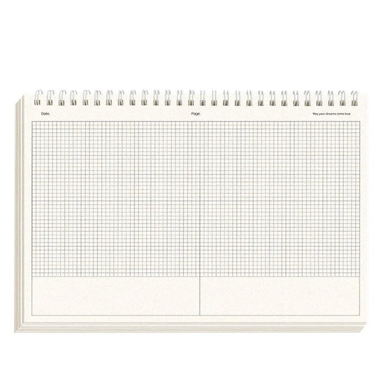 B5 Landscape Flip-up Coil Notebook