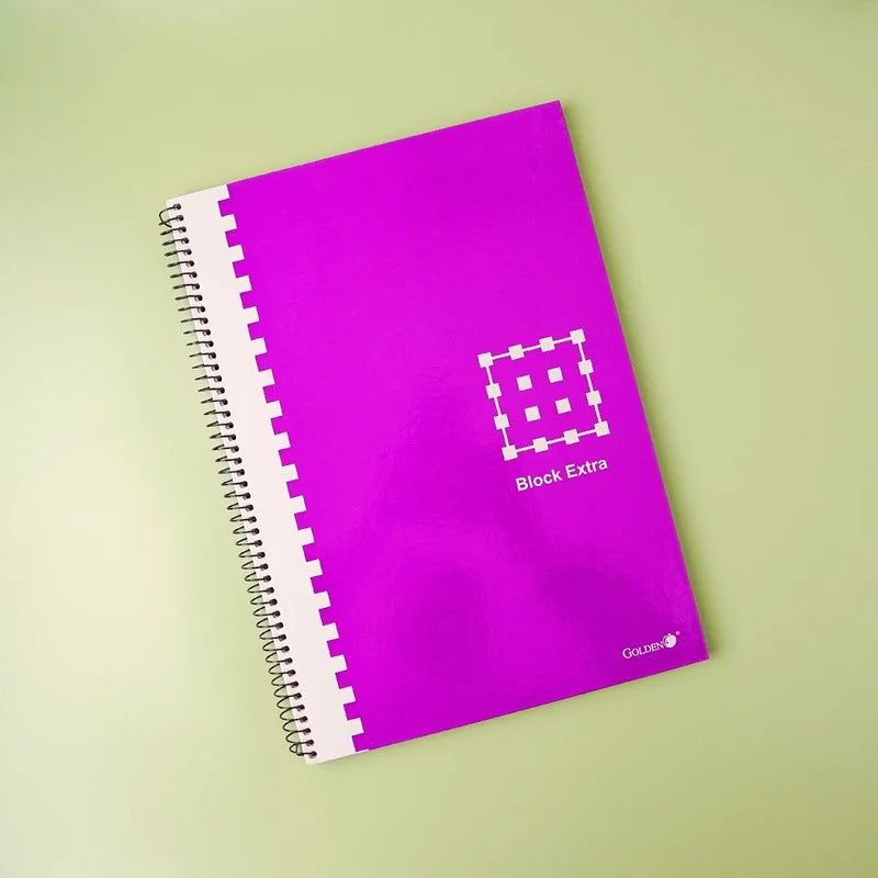 A4 Spiral Notebooks in Vibrant Colors