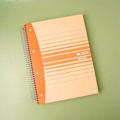 A4 Spiral Notebooks in Vibrant Colors