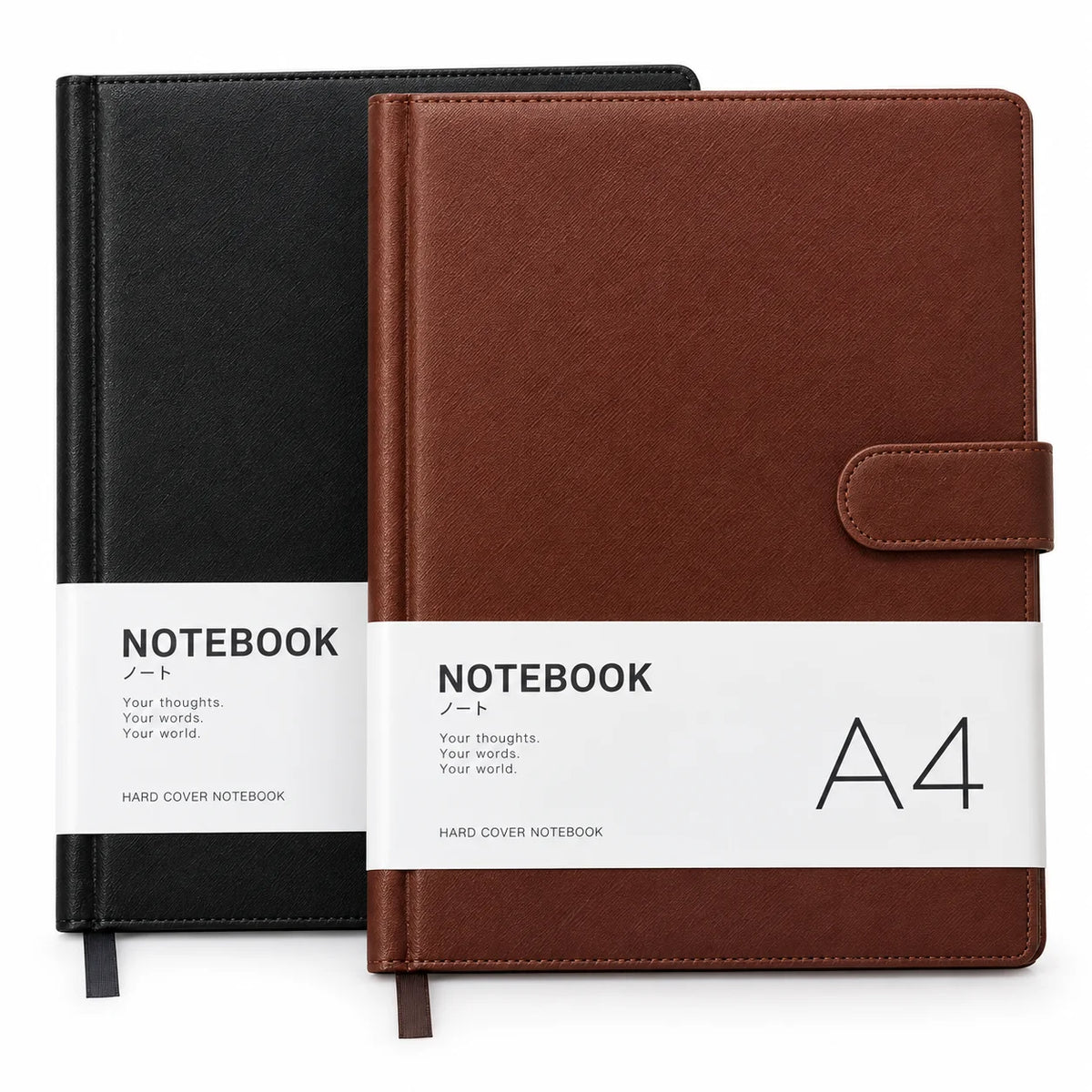 A4 Premium Lined Pages Leather Cover Journal