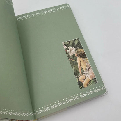 Flower Fairy Vintage Notebook Journal