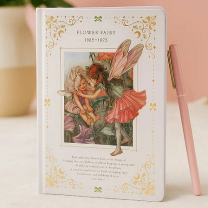 Flower Fairy Vintage Notebook Journal