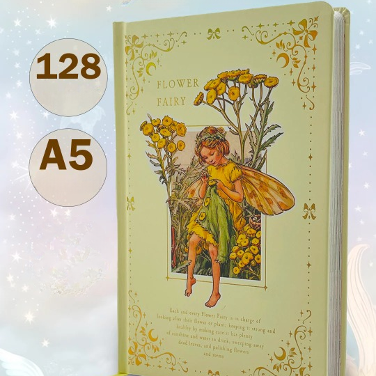 Flower Fairy Vintage Notebook Journal