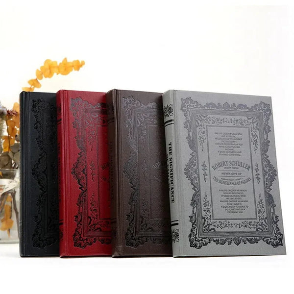 A5 Hard Cover Vintage Journal And Notebook