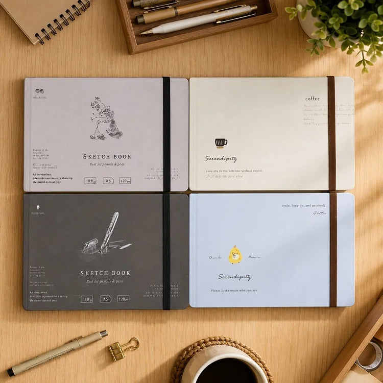 A5 Landscape Classic Art Sketchbook