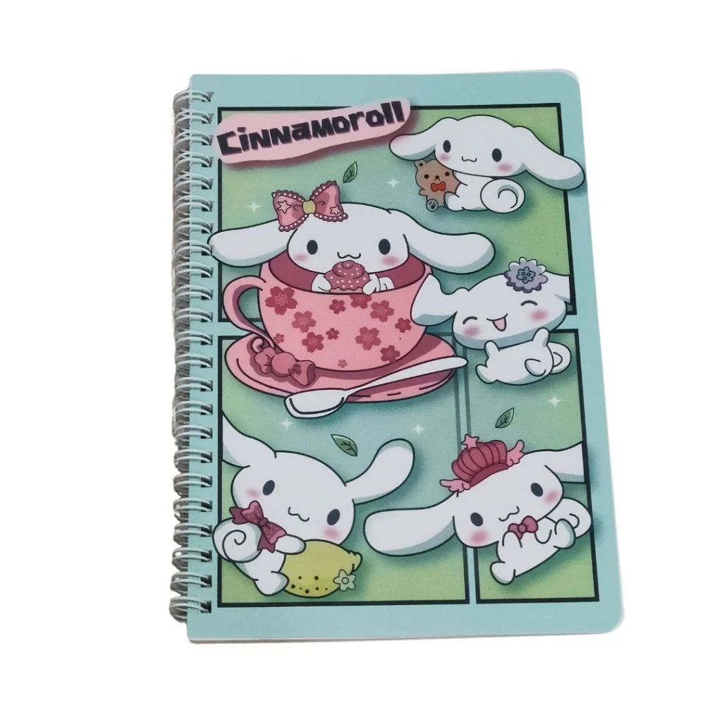 Soft Cover Sanrio Spiral Notebooks Set