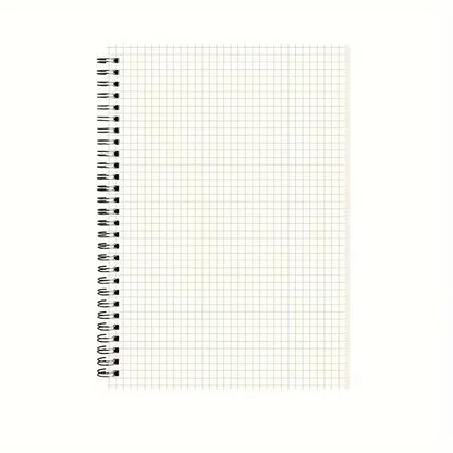 PP Transparent Cover Grid Notebook A5 Size