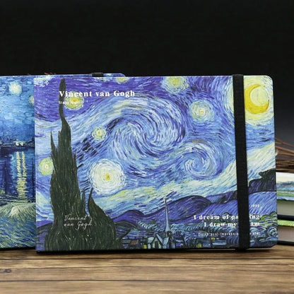 Vincent Van Gogh inspired Landscape Sketchbook