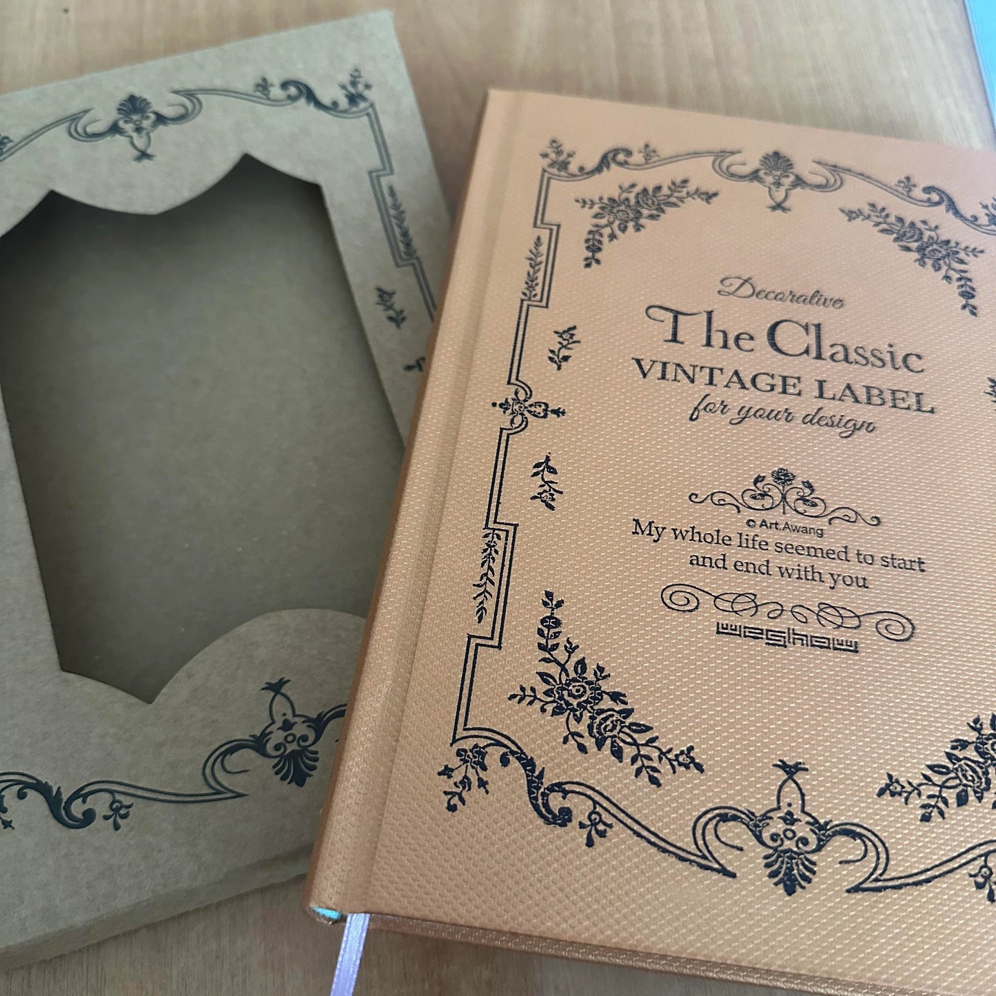 A5 Vintage Classic Hardcover Notebook