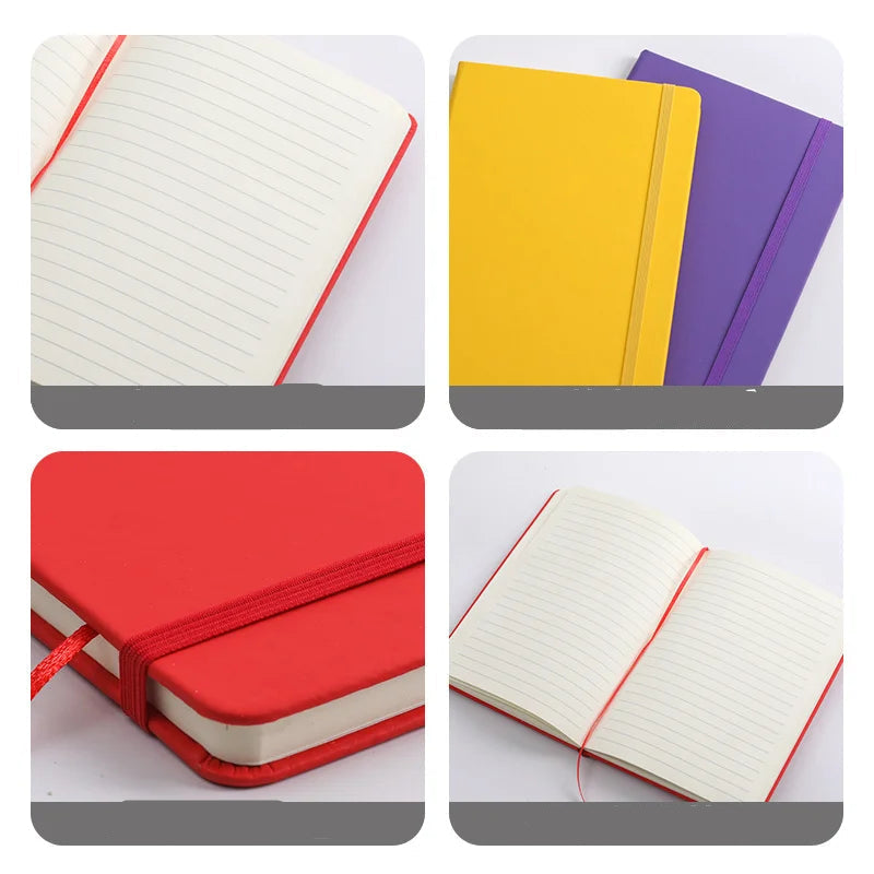 Classic Hardcover Lined Notebook with Elastic Closure – thepaperworm