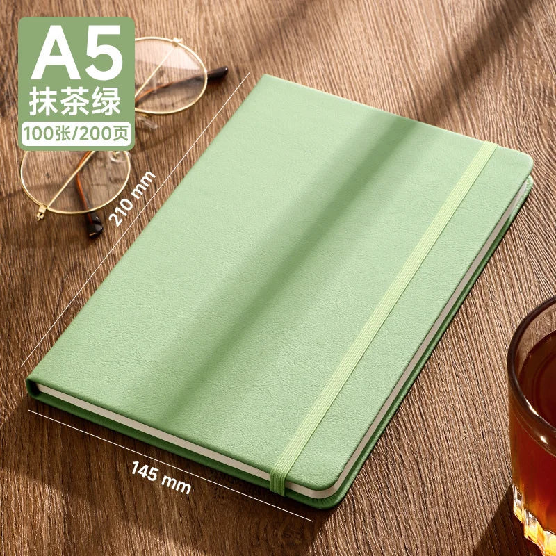 Classic Hardcover Lined Notebook with Elastic Closure – thepaperworm