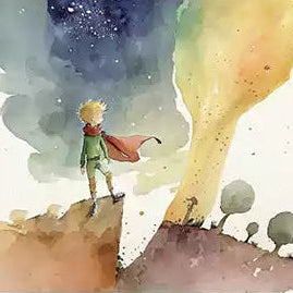 A5 Little Prince Hardcover Notebook And Journal