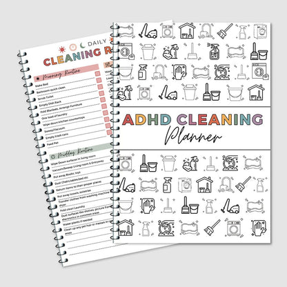 ADHD Cleaning Planner – Household Task Organizer & Checklist